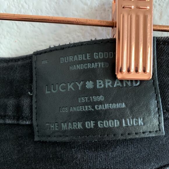 Lucky Brand Lolita Boot Black Pants 4 / 27 - Picture 8 of 14